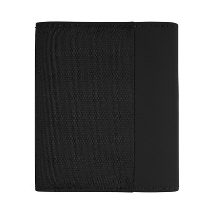 Бумажник VICTORINOX Travel Essentials Tri-Fold Wallet, чёрный, полиэстер, 9x2x10 см