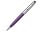 Шариковая ручка Parker Sonnet Essentials Violet SB Steel CT, цвет чернил black, перо: M, в подарочной упаковке._СЕРЕБРИСТЫЙ, ФИОЛЕТОВЫЙ