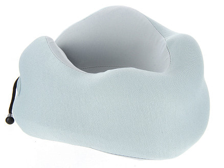 Подушка для путешествий с эффектом памяти Memo Pillow PRO M/L English Blue