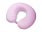 Подушка Basic из микрофибры с эффектом памяти U-shape, розовый NEW_РОЗОВЫЙ