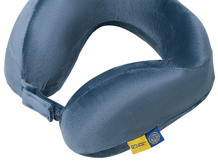 Подушка для путешествий с эффектом памяти Travel Blue Tranquility Pillow, увеличенная (212), цвет синий