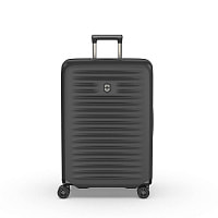 Чемодан VICTORINOX Airox Advanced, черный матовый, 100% поликарбонат Makrolon, 46x29x69 см, 75 л