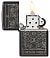 Зажигалка ZIPPO Wheel Of Fortune с покрытием High Polish Black, латунь/сталь, черная, глянцевая, 38x13x57 мм small_img_3