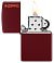 Зажигалка ZIPPO Classic с покрытием Merlot, латунь/сталь, бордовая, глянцевая, 38x13x57 мм small_img_3