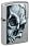 Зажигалка ZIPPO Skull and Flame с покрытием Street Chrome, латунь/сталь, серебристая, матовая, 38x13x57 мм_СЕРЕБРИСТЫЙ