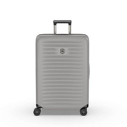 Чемодан VICTORINOX Airox Advanced, серо-белый матовый, 100% поликарбонат Makrolon, 46x29x69 см, 75 л