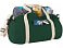 Хлопковая сумка Barrel Duffel, зеленый/бежевый small_img_3