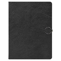 Ежедневник Alfa Omega Mocca Business Edition B5, в твердой обложке, с магнитной застежкой, черный, в подарочной коробке