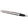 Ручка шариковая Parker IM Essential Stainless Steel CT, серебристая с черным small_img_4