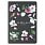 Ежедневник Flexy Milano Print Sample Jo Malone А5, черный, недатированный, в гибкой обложке_ЧЕРНЫЙ-1