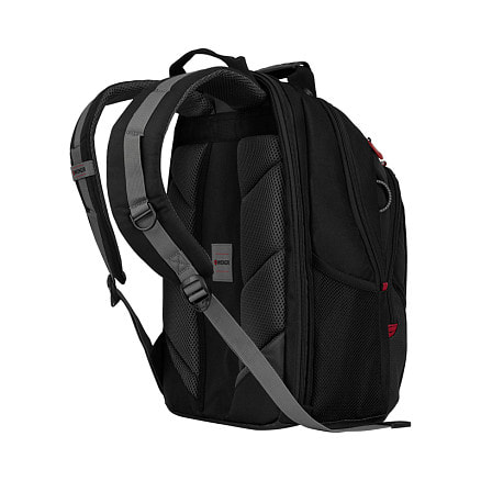 Рюкзак WENGER Legacy 16'', черный/серый, полиэстер/ПВХ, 35 x 25 x 45 см, 21 л