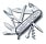 Нож перочинный VICTORINOX Huntsman, 91 мм, 15 функций, полупрозрачный серебристый_СЕРЕБРИСТЫЙ