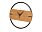 Деревянные часы с металлическим ободом, диаметр 30 см, Time Wheel горизонтальные, натуральный/черн_НАТУРАЛЬНЫЙ/ЧЕРНЫЙ