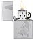 Зажигалка ZIPPO Devilish Ace с покрытием Satin Chrome, латунь/сталь, серебристая, 38x13x57 мм small_img_3