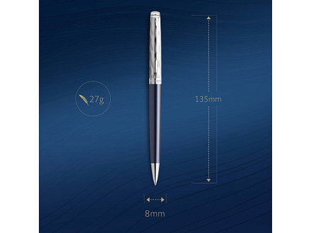 Шариковая ручка Waterman Hemisphere22 SE Deluxe Blue CT, стержень: M, цвет: Blue, в подарочной упаковке