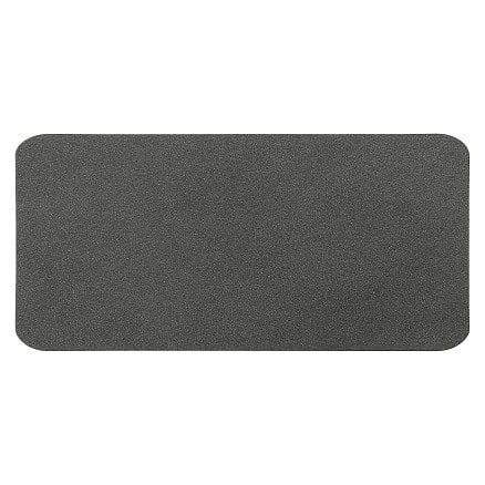 Шеврон Rectangle NUBA размер 60*30 мм, темно-серый, со скругленными углами