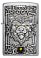 Зажигалка ZIPPO Wolf Emblem с покрытием Brushed Chrome, латунь/сталь, серебристая, 36x13x57 мм small_img_2