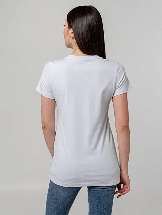 Футболка женская T-bolka Stretch Lady, белая
