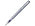 Перьевая ручка Parker Vector XL Silver Blue CT, цвет чернил blue, перо: F/M, в подарочной упаковке._серебристый, серый