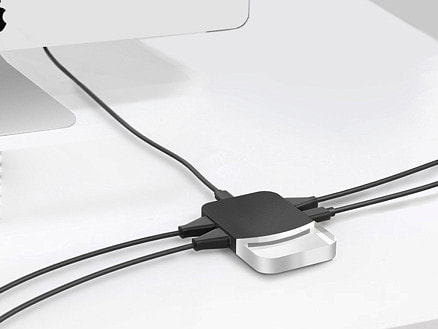 USB хаб Mini iLO Hub, черный