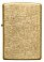 Зажигалка ZIPPO Classic с покрытием Tumbled Brass, латунь/сталь, золотистая, матовая, 38x13x57 мм small_img_2