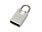 USB-флешка 2.0 на 16 Гб Lock, серебристый_МЕТАЛЛ