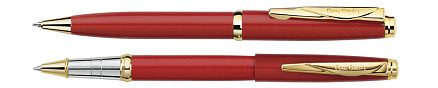 Набор Pierre Cardin PEN&PEN: ручка шариковая + роллер, красный.Упаковка Е