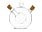 Двойная емкость для масла и уксуса Dressing_ПРОЗРАЧНЫЙ, БЕЖЕВЫЙ