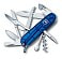 Нож перочинный VICTORINOX Huntsman, 91 мм, 15 функций, полупрозрачный синий small_img_1