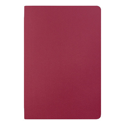 Ежедневник Flexy Velours de soie  А5, бордовый, недатированный, в гибкой обложке