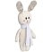 Игрушка Beastie Toys, заяц с белым шарфом small_img_2