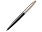 Шариковая ручка Parker Jotter K160, цвет: Black/GT, стержень: M, цвет чернил: blue, в подарочной упаковке._ЧЕРНЫЙ, СЕРЕБРИСТЫЙ, ЗОЛОТИСТЫЙ