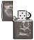 Зажигалка ZIPPO Skull Design с покрытием Black Ice®, латунь/сталь, черная, 38x13x57 мм small_img_4