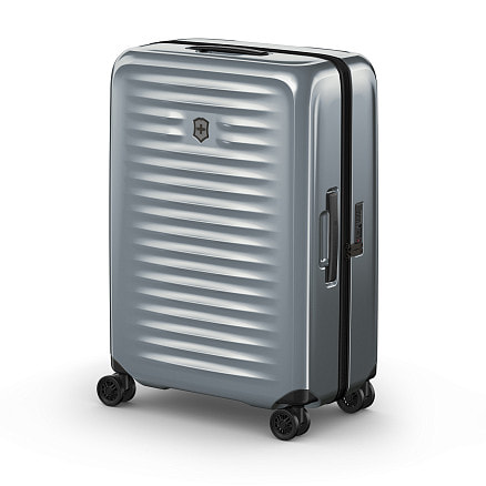 Чемодан VICTORINOX Airox, серебристый, 100% поликарбонат Makrolon, 46x29x69 см, 74 л