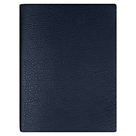 Ежедневник Flexy Foggia Leatherette B5, темно-синий, недатированный, в гибкой обложке  в подарочной коробке