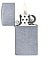 Зажигалка ZIPPO Slim® с покрытием Street Chrome™, латунь/сталь, серебристая, матовая, 29x10x60 мм small_img_3