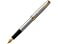 Ручка перьевая Parker Sonnet Core Stainless Steel GT, серебристый/золотистый small_img_1