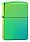 Зажигалка ZIPPO Classic с покрытием High Polish Teal, латунь/сталь, зелёная, глянцевая, 38x13x57 мм_ЗЕЛЕНЫЙ