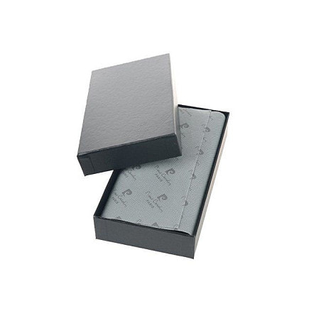 Кошелек Pierre Cardin с power bank 4000 mAh, черный, полиуретан, в подарочной коробке