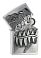 Зажигалка ZIPPO Classic с покрытием Brushed Chrome, латунь/сталь, серебристая, матовая, 38x13x57 мм small_img_1