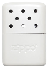 Каталитическая грелка ZIPPO, алюминий с покрытием Pearl, белая, матовая, на 6 ч, 51x15x74 мм