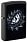 Зажигалка ZIPPO Dragon Eye с покрытием Black Light, латунь/сталь, черная,матовая 38x13x57 мм_ЧЕРНЫЙ