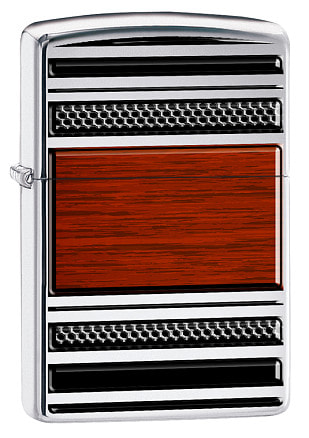 Зажигалка для трубок ZIPPO Pipe с покрытием High Polish Chrome, латунь/сталь,36x12x56 мм