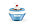 Мороженица Ice Cream Maker синяя_синий