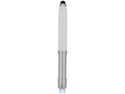 Ручка-стилус шариковая Xenon, белый, синие чернила
