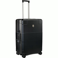 Чемодан VICTORINOX Lexicon, чёрный, 100% поликарбонат, 45x28x68 см, 73 л