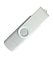 Флеш накопитель USB 2.0/OTG Twister Smart 16GB, пластик Софт Тач/металл, белый/белый small_img_1