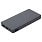 Внешний аккумулятор (powerbank) «WeCharge Velvet», 10 000 mAH, 5V -2A , c цифровым дисплеем для контроля заряда, серый_СЕРЫЙ