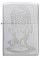 Зажигалка ZIPPO Vintage Dance с покрытием Satin Chrome, латунь/сталь, серебристая, 38x13x57 мм small_img_2