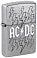 Зажигалка ZIPPO AC/DC с покрытием Street Chrome, латунь/сталь, серебристая, 38x13x57 мм small_img_1